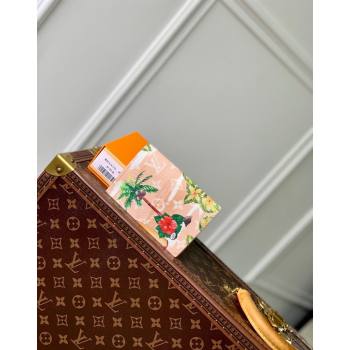 Louis Vuitton Passport Cover in Monogram Surfin’ Canvas M83479 Sand Beige 2024 (KI-240625100)