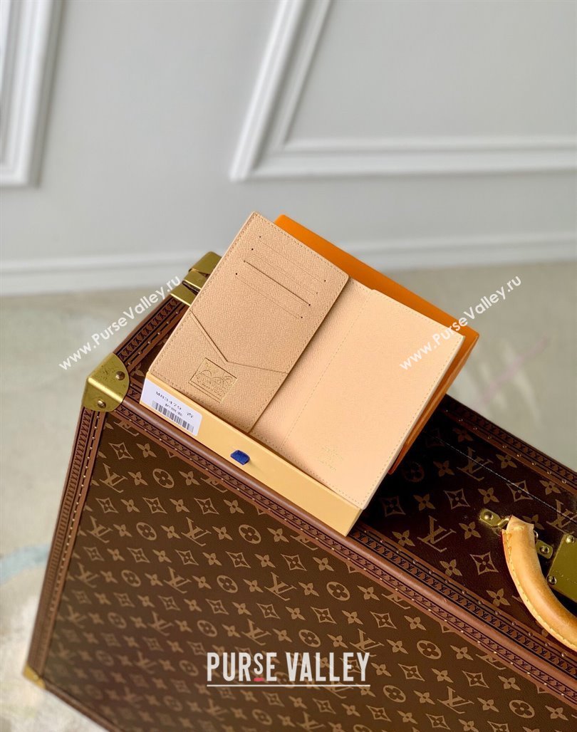 Louis Vuitton Passport Cover in Monogram Surfin’ Canvas M83479 Sand Beige 2024 (KI-240625100)