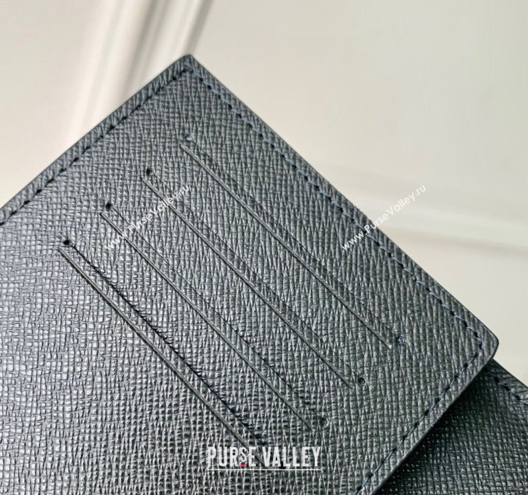 Louis Vuitton Passport Cover in Monogram Surfin’ Canvas M83479 Navy Blue 2024 (KI-240625102)