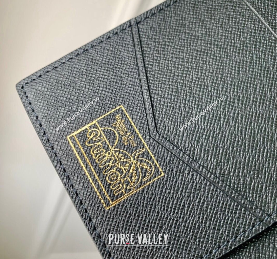 Louis Vuitton Passport Cover in Monogram Surfin’ Canvas M83479 Navy Blue 2024 (KI-240625102)