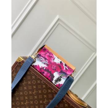 Louis Vuitton Gaston Wearable Wallet Mini bag in Monogram Surfin’ Canvas M83466 Pink 2024 (KI-240625089)