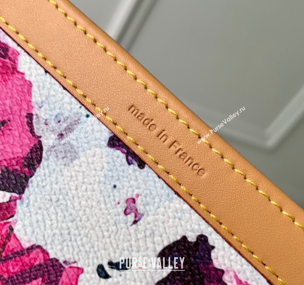 Louis Vuitton Gaston Wearable Wallet Mini bag in Monogram Surfin’ Canvas M83466 Pink 2024 (KI-240625089)