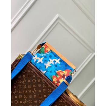 Louis Vuitton Gaston Wearable Wallet Mini bag in Monogram Surfin’ Canvas M83466 Sky Blue 2024 (KI-240625091)