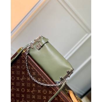 Louis Vuitton Slim Trunk Hobo bag in Calf Leather M25445 Green 2024 (KI-240625108)