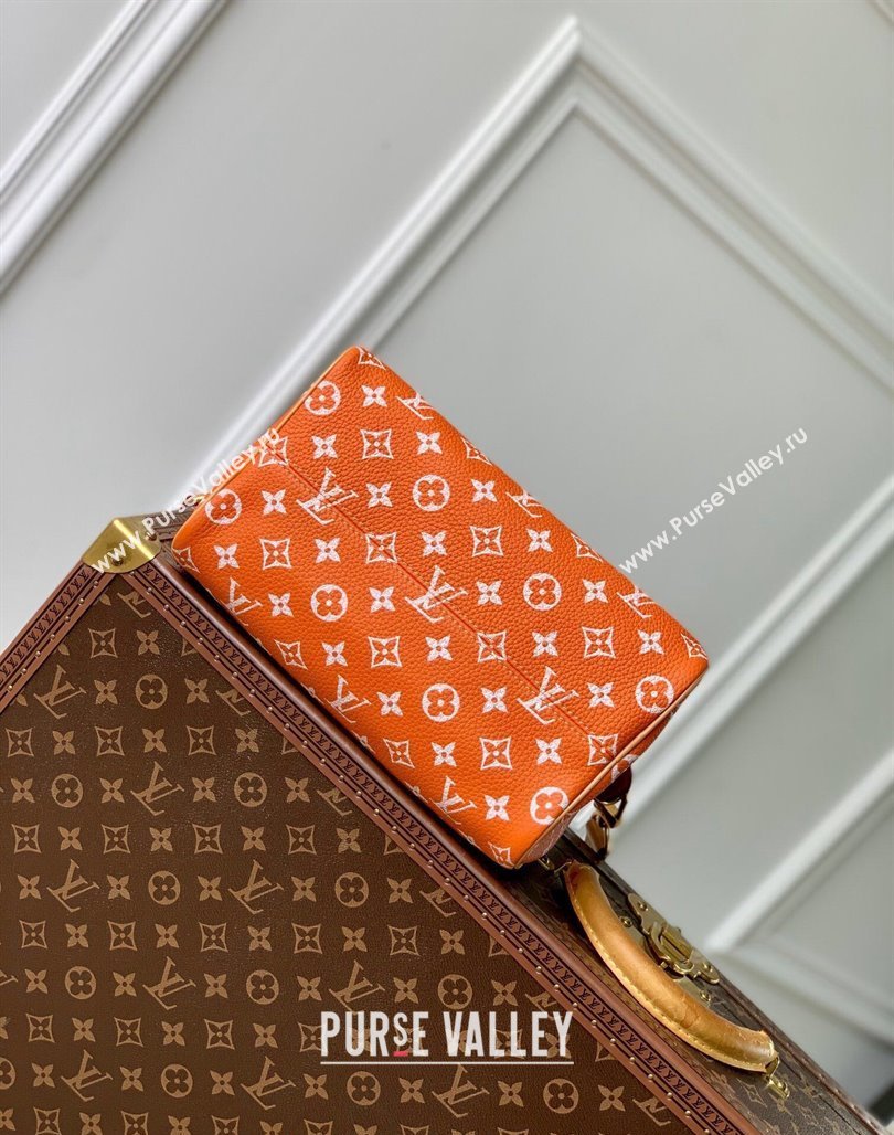 Louis Vuitton Speedy P9 Bandouliere 25 Bag in Soft Calfskin M24423 Orange 2024 Runway (KI-240625069)