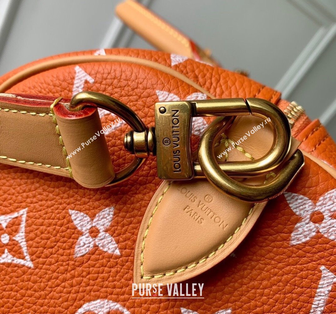 Louis Vuitton Speedy P9 Bandouliere 25 Bag in Soft Calfskin M24423 Orange 2024 Runway (KI-240625069)