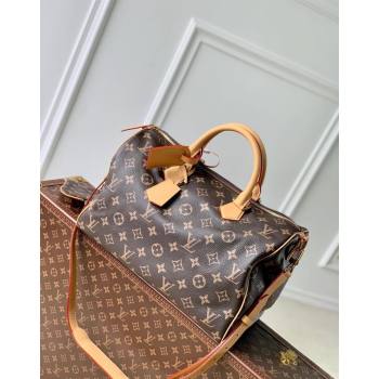 Louis Vuitton RUNWAY Speedy P9 Bandouliere 40 Bag in Soft Calfskin M24422 Brown 2024 (K-24062009)