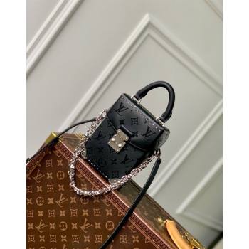 Louis Vuitton Camera Box Mini Bag in Black Monogram Calfskin M11269 2024 (KI-240625112)