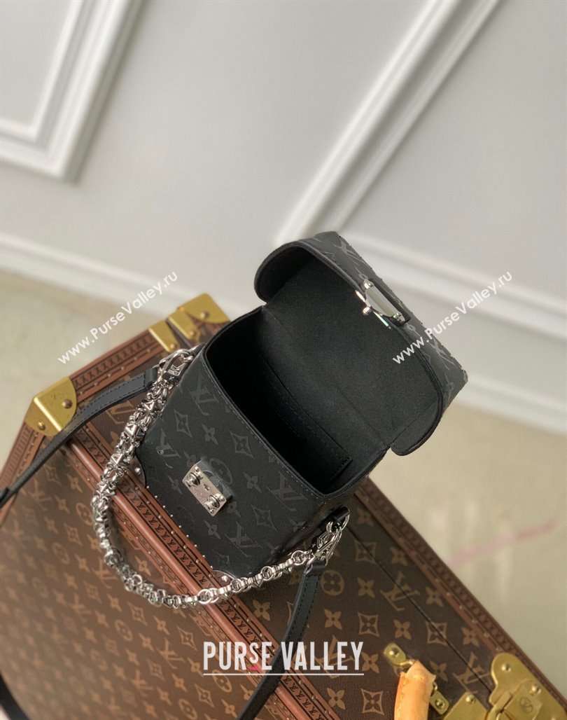 Louis Vuitton Camera Box Mini Bag in Black Monogram Calfskin M11269 2024 (KI-240625112)