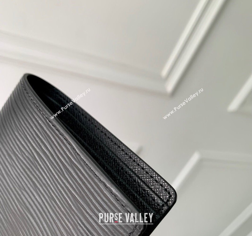 Louis Vuitton Slender Wallet in Black Epi Leather M60332 2024 (KI-240625115)