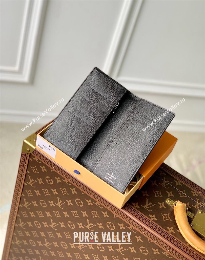 Louis Vuitton Brazza Wallet in Black Epi Leather M60622 2024 (KI-240625116)