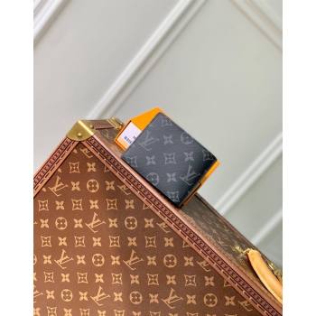 Louis Vuitton Multiple Wallet in Black Monogram Eclipse Canvas M61695 2024 (KI-240625119)