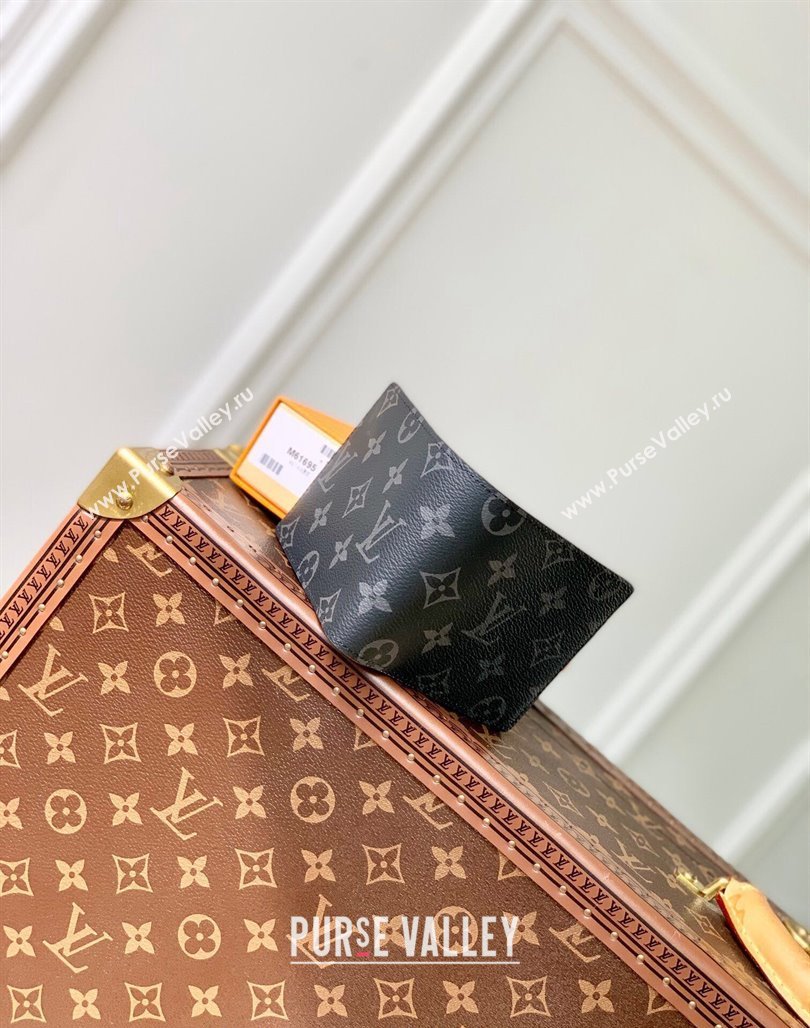 Louis Vuitton Multiple Wallet in Black Monogram Eclipse Canvas M61695 2024 (KI-240625119)