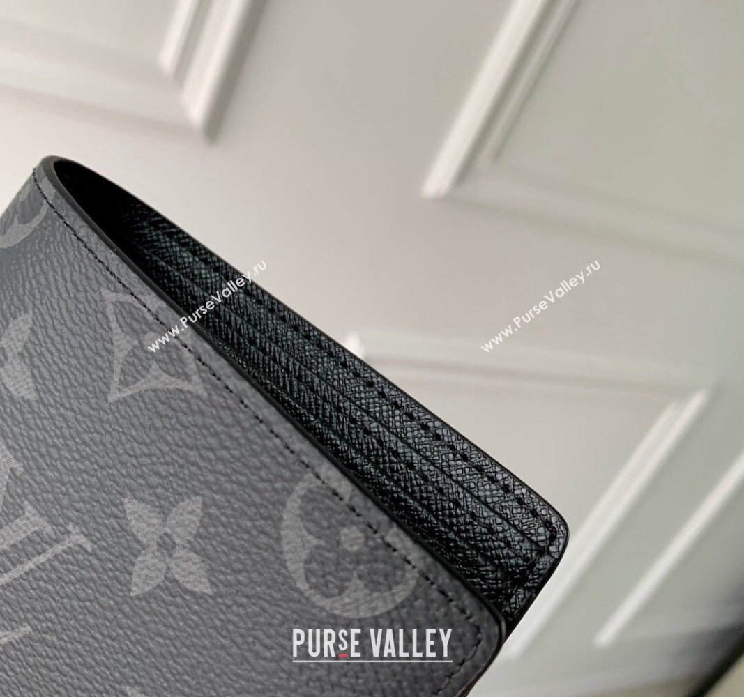 Louis Vuitton Multiple Wallet in Black Monogram Eclipse Canvas M61695 2024 (KI-240625119)