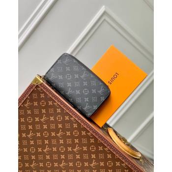 Louis Vuitton Zippy XL Wallet in Black Monogram Eclipse Canvas M61698 2024 (KI-240625121)