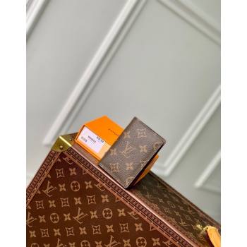 Louis Vuitton Pocket Organizer Wallet in Brown Monogram Canvas M60502 2024 (KI-240625122)