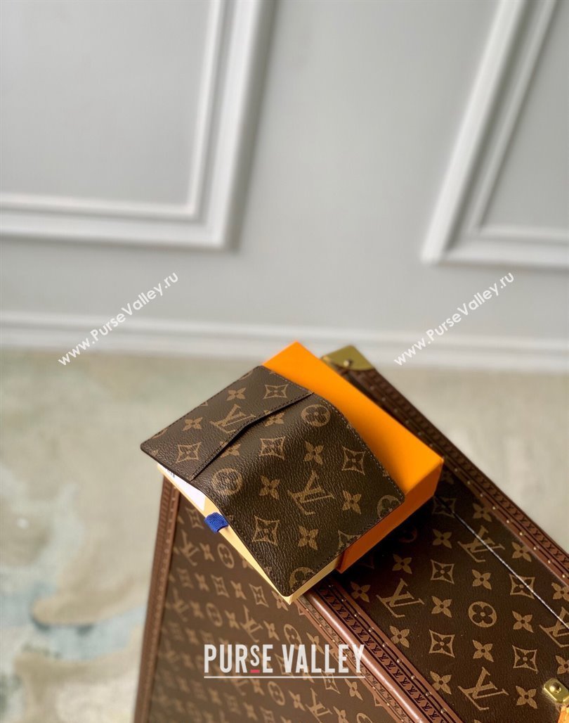 Louis Vuitton Pocket Organizer Wallet in Brown Monogram Canvas M60502 2024 (KI-240625122)