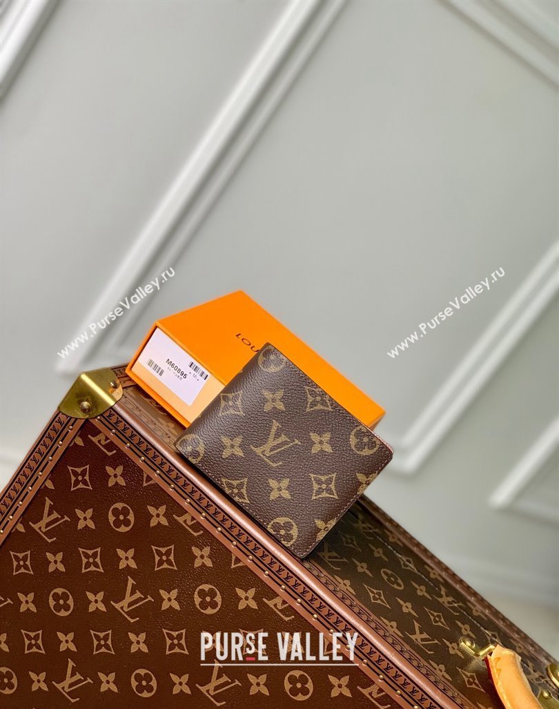 Louis Vuitton Multiple Wallet in Brown Monogram Canvas M60895 2024 (KI-240625123)