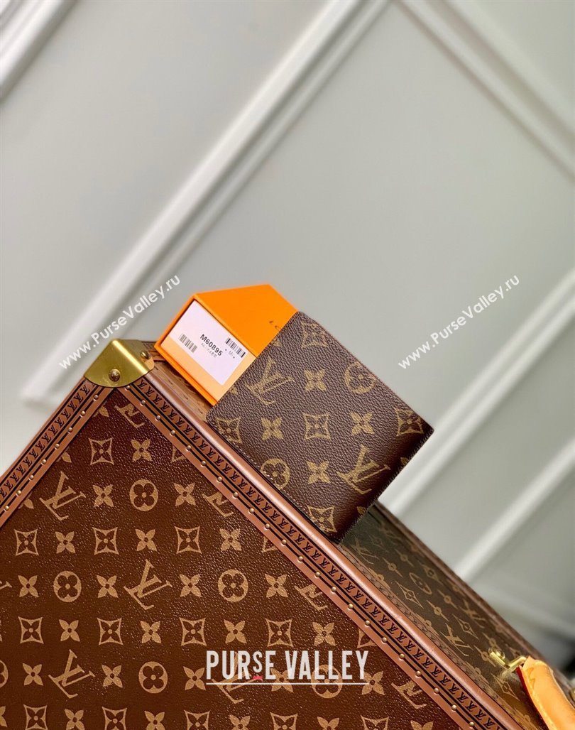 Louis Vuitton Multiple Wallet in Brown Monogram Canvas M60895 2024 (KI-240625123)