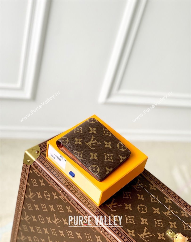 Louis Vuitton Multiple Wallet in Brown Monogram Canvas M60895 2024 (KI-240625123)