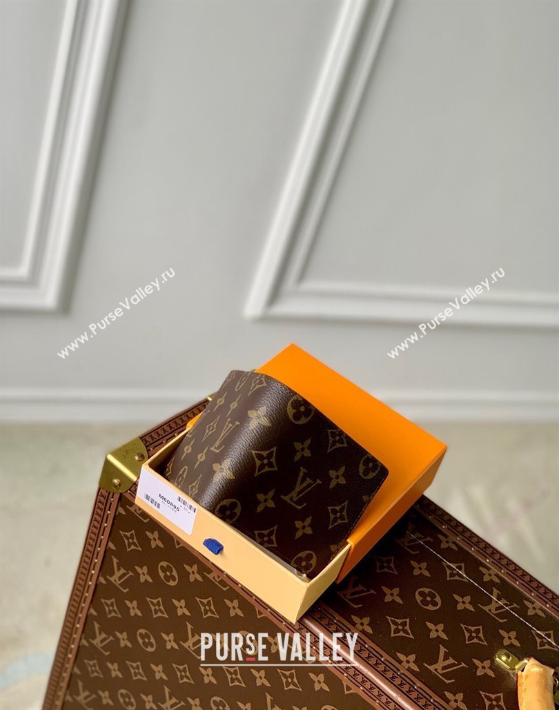 Louis Vuitton Multiple Wallet in Brown Monogram Canvas M60895 2024 (KI-240625123)