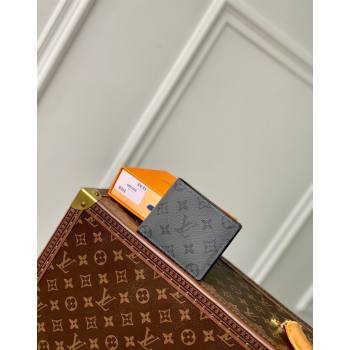 Louis Vuitton Slender Wallet in Grey Monogram Eclipse Canvas M80906 2024 (KI-240625126)