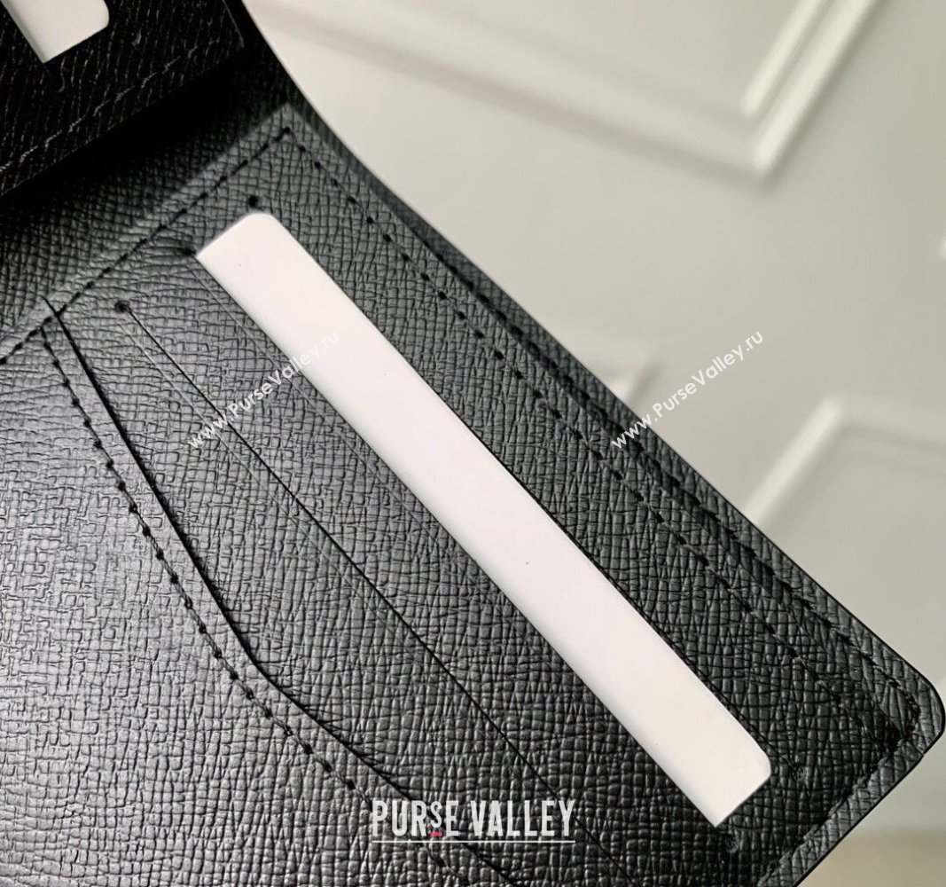 Louis Vuitton Slender Wallet in Grey Monogram Eclipse Canvas M80906 2024 (KI-240625126)