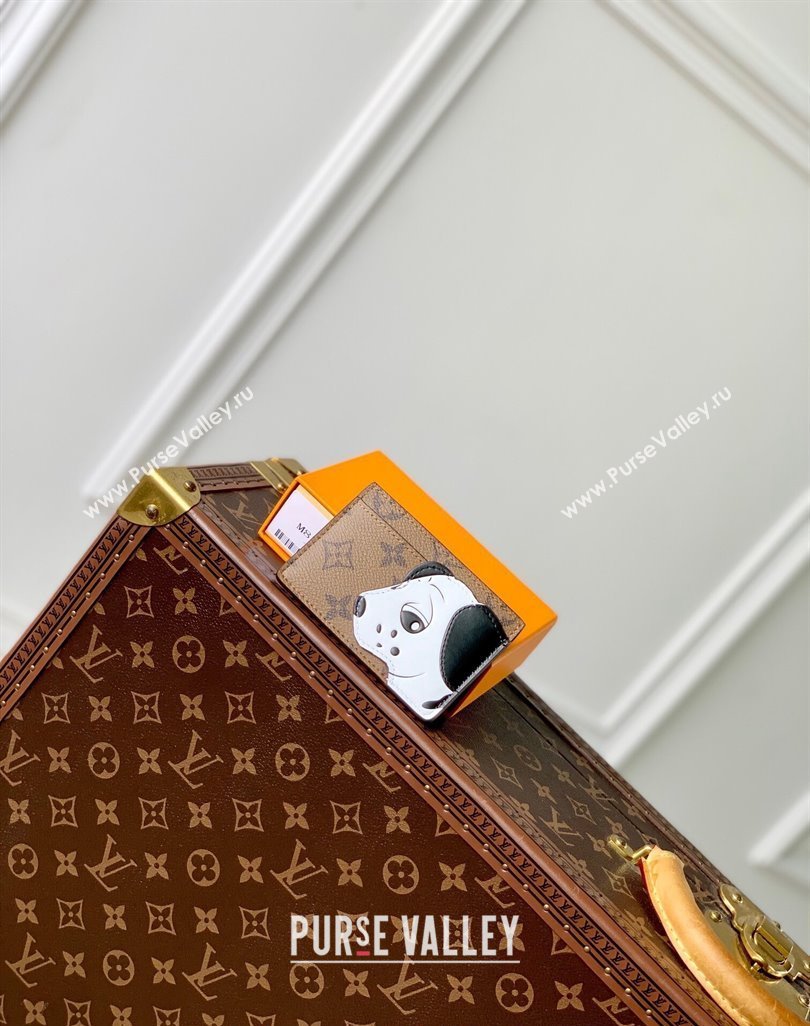 Louis Vuitton Card Holder Wallet in Monogram Canvas with Gog M83691 2024 Animal Objects (KI-240625065)