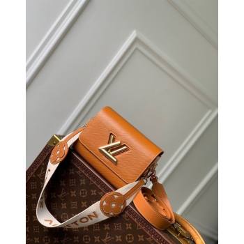 Louis Vuitton Twist PM Bag in Epi Leather with Monogram Flower Strap M24758 Bown 2024 (KI-240626001)