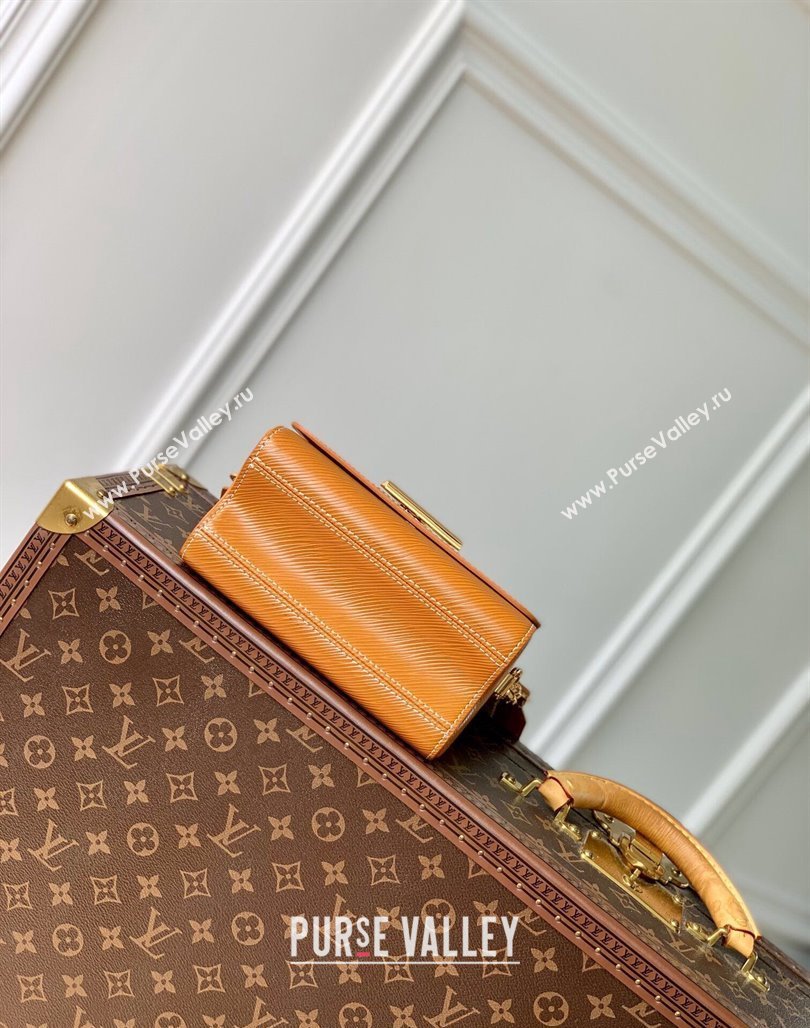 Louis Vuitton Twist PM Bag in Epi Leather with Monogram Flower Strap M24758 Bown 2024 (KI-240626001)