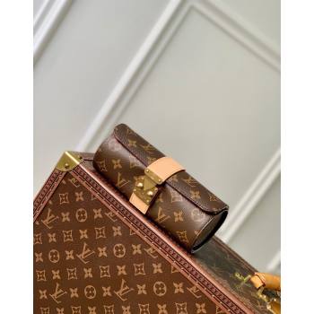 Louis Vuitton Etui Bijoux Jewelry Case in Brown Monogram Canvas M10145 2024 (KI-240626045)