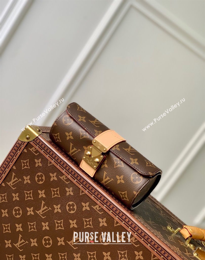 Louis Vuitton Etui Bijoux Jewelry Case in Brown Monogram Canvas M10145 2024 (KI-240626045)