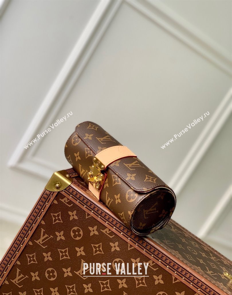 Louis Vuitton Etui Bijoux Jewelry Case in Brown Monogram Canvas M10145 2024 (KI-240626045)