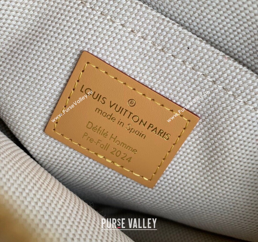 Louis Vuitton Chess Messenger Crossbody bag in Damier Denim 3D Canvas N40706 2024 (KI-240626049)