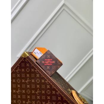 Louis Vuitton Multiple Wallet in Monogram Dust Canvas with Red Signature M11716 2024 (KI-240717017)