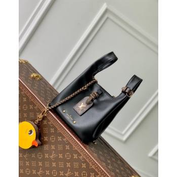 Louis Vuitton Atlantis BB Shopping Bag in Nappa lambskin M11387 Black 2024 (KI-240717020)