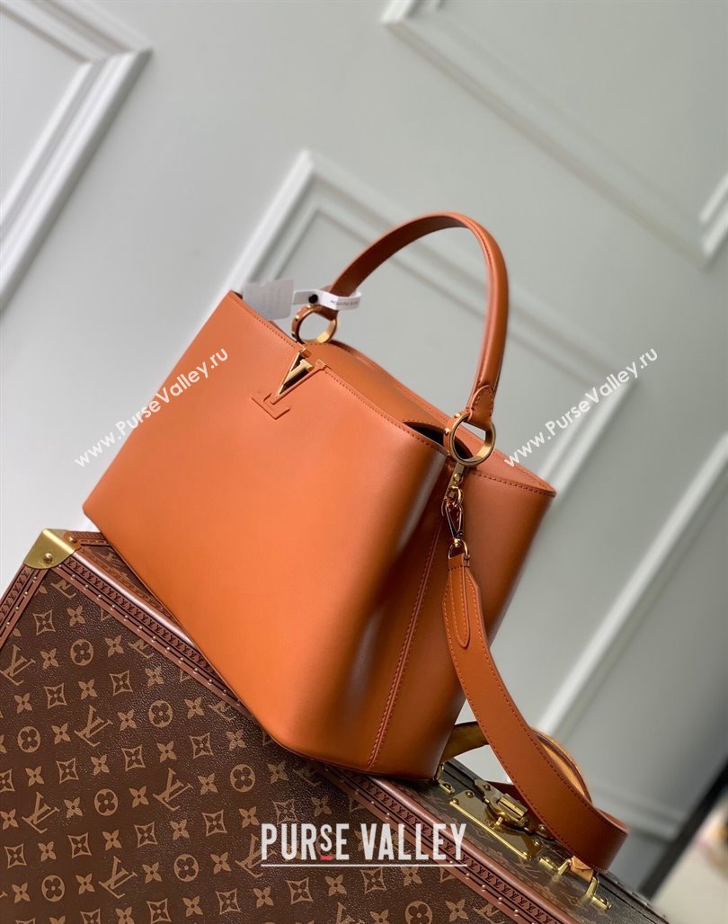 Louis Vuitton Capucines GM Souple Handbag M24620 Brown 2024 (KI-240717022)