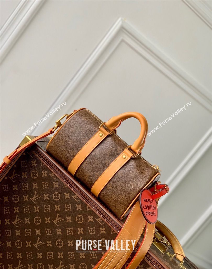 Louis Vuitton Keepall Bandouliere 25 in Monogram Dust Canvas 2024 M11542 (KI-240716054)