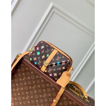 Louis Vuitton Envelope Wearable Wallet Mini Bag in Monogram Craggy Canvas Chocolate Brown 2024 M83346 (KI-240716056)