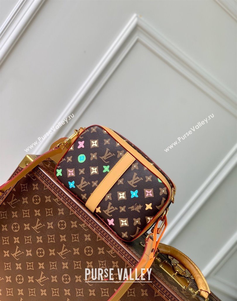 Louis Vuitton Envelope Wearable Wallet Mini Bag in Monogram Craggy Canvas Chocolate Brown 2024 M83346 (KI-240716056)