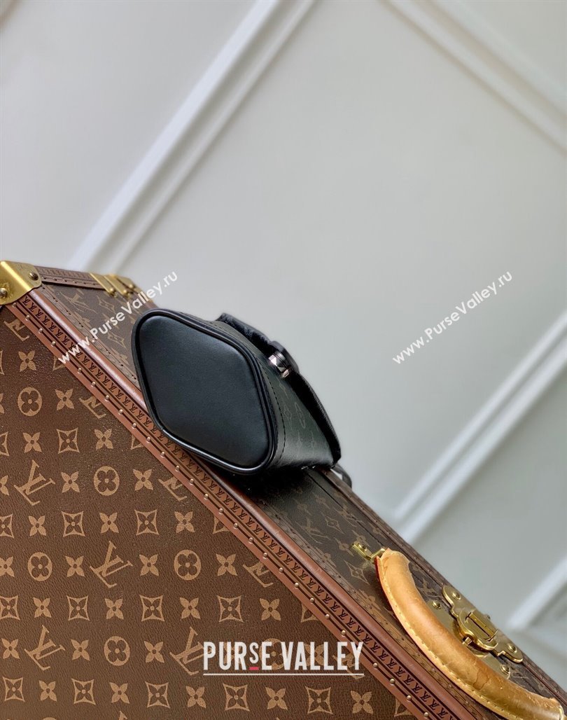 Louis Vuitton Envelope Pouch Mini Bag in Black Monogram Eclipse Canvas M11613 2024 (KI-240716082)