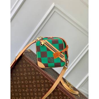 Louis Vuitton Mens Chess Messenger Crossbody bag in Damier Pop Canvas N40563 Green 2024 (KI-240716084)