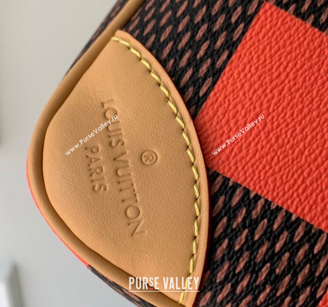 Louis Vuitton Mens Chess Messenger Crossbody bag in Damier Pop Canvas N40548 Orange 2024 (KI-240716085)