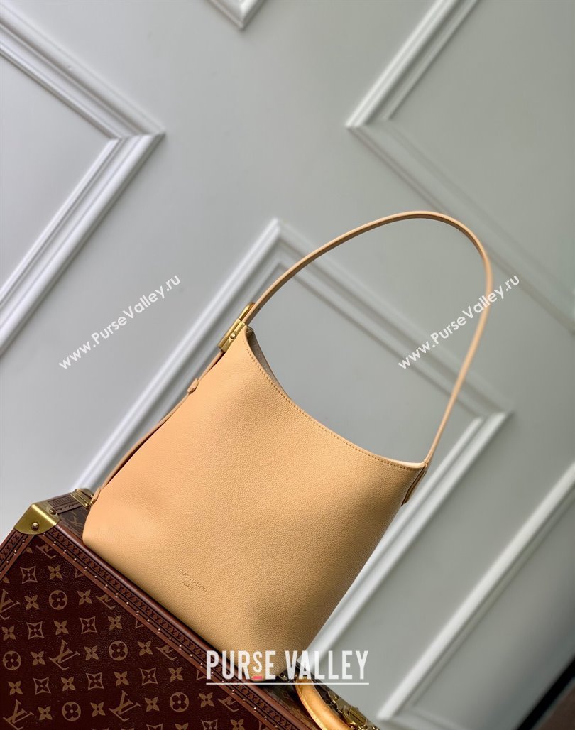 Louis Vuitton Low Key Hobo PM bag in Calfskin M25353 Yellow 2024 (KI-240716090)