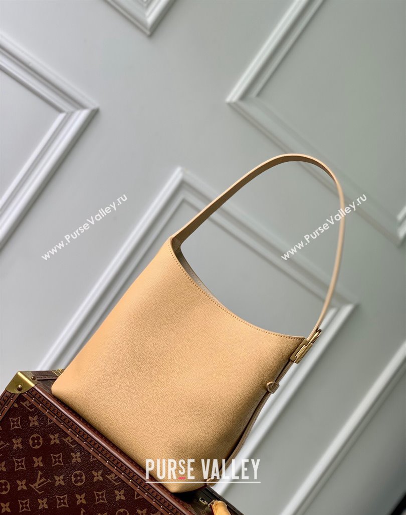 Louis Vuitton Low Key Hobo PM bag in Calfskin M25353 Yellow 2024 (KI-240716090)