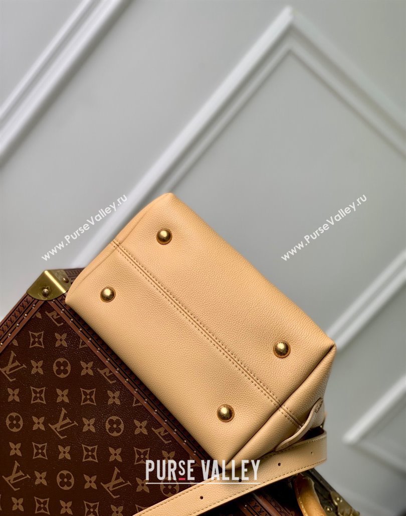 Louis Vuitton Low Key Hobo PM bag in Calfskin M25353 Yellow 2024 (KI-240716090)