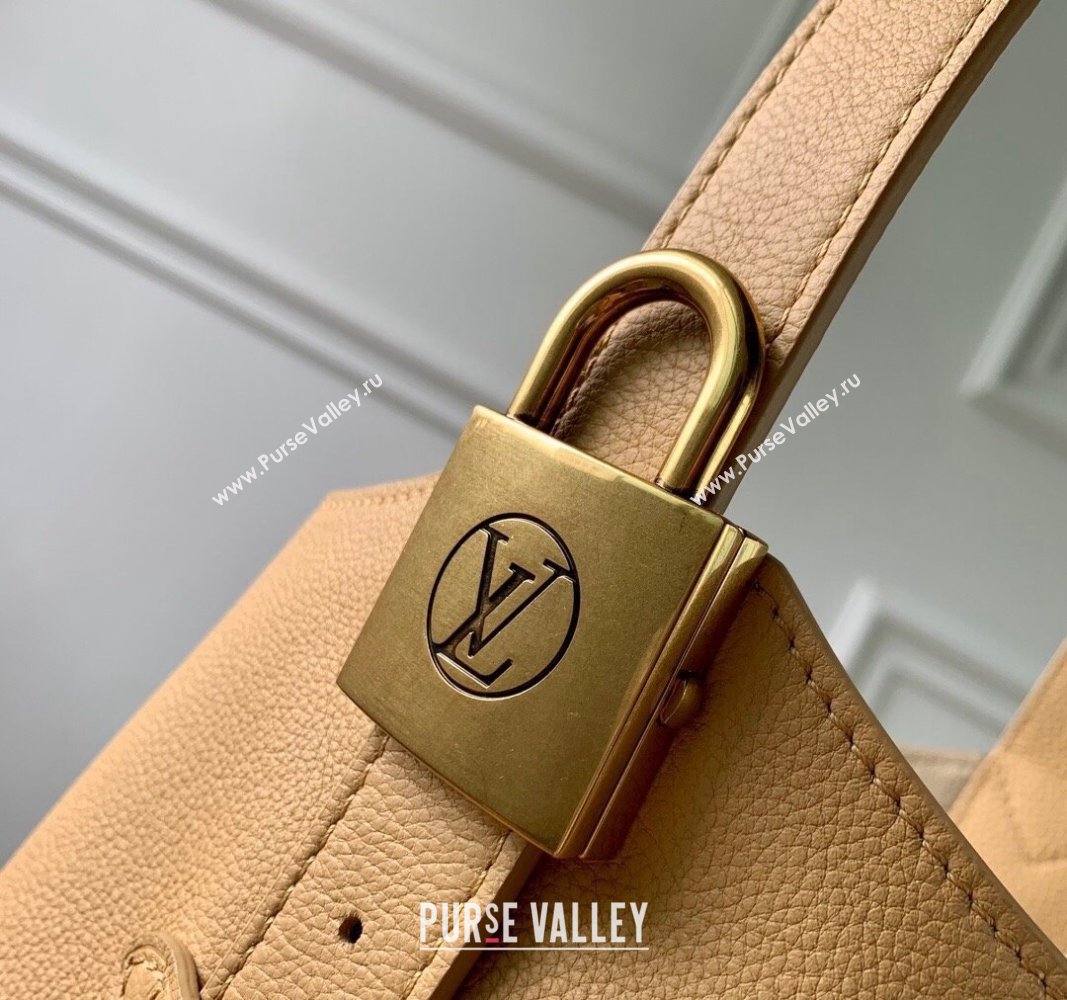 Louis Vuitton Low Key Hobo PM bag in Calfskin M25353 Yellow 2024 (KI-240716090)