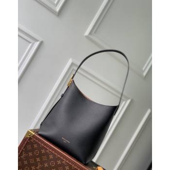 Louis Vuitton Low Key Hobo PM bag in Calfskin M25352 Black 2024 (KI-240716091)