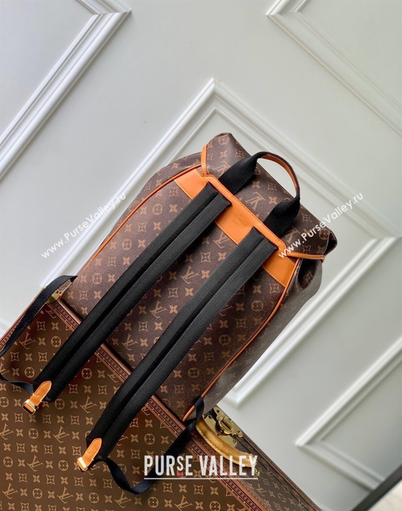 Louis Vuitton Montsouris Backpack Bag in Monogram Dust Canvas M11540 2024 (KI-240716092)