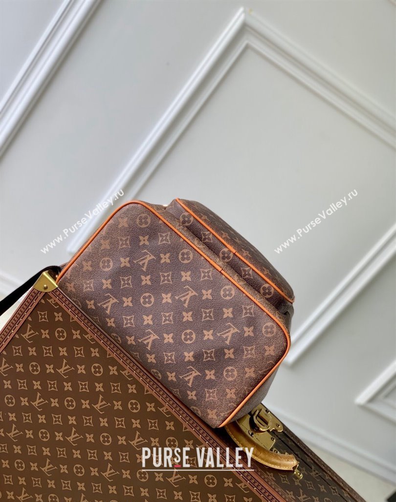 Louis Vuitton Montsouris Backpack Bag in Monogram Dust Canvas M11540 2024 (KI-240716092)